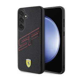 Ferrari Big SF Perforated - Etui Samsung Galaxy S24 (czarny)