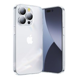 Case etui iPhone 14 Pro Max obudowa pokrowiec z osłoną na aparat przezroczysty 14Q