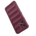 Etui elastyczny pokrowiec do Xiaomi Redmi Note 12 5G / Poco X5 5G Magic Shield Case burgund