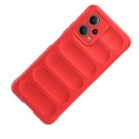 Etui elastyczny pokrowiec do Xiaomi Redmi Note 12 5G / Poco X5 5G Magic Shield Case czerwony