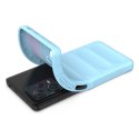 Etui elastyczny pokrowiec do Xiaomi Redmi Note 12 Pro+ Magic Shield Case jasnoniebieski