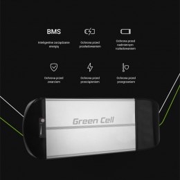 Green Cell - Bateria do roweru elektrycznego E-Bike z ładowarką 36V 15Ah 540Wh Li-Ion 5.5x2.1mm