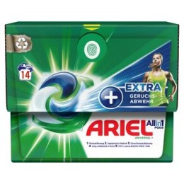 Ariel Universal+ Extra Geruchs-Abwehr Kapsułki do Prania 14 szt.