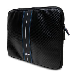 BMW Carbon Blue Stripes Sleeve - Etui na notebook 15
